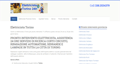 Desktop Screenshot of elettricista-torino.com